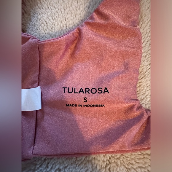 Tularosa Mauve Shimmer Bikini Top - Picture 4 of 6